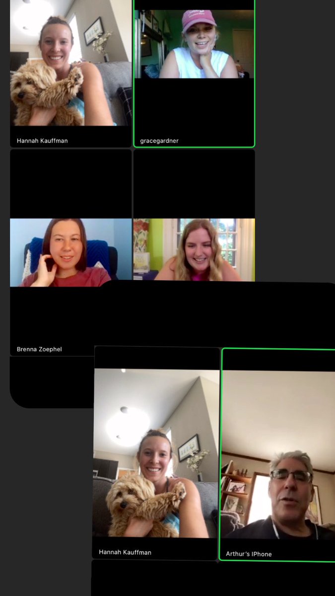 So thankful for the Butler community that transcends walls! These teacher friends are such a gift to me always, pandemic or not. We were also blessed with a surprise appearance from Dr. Hochman today- what a gift! The world is a better place because of these teachers/ people.