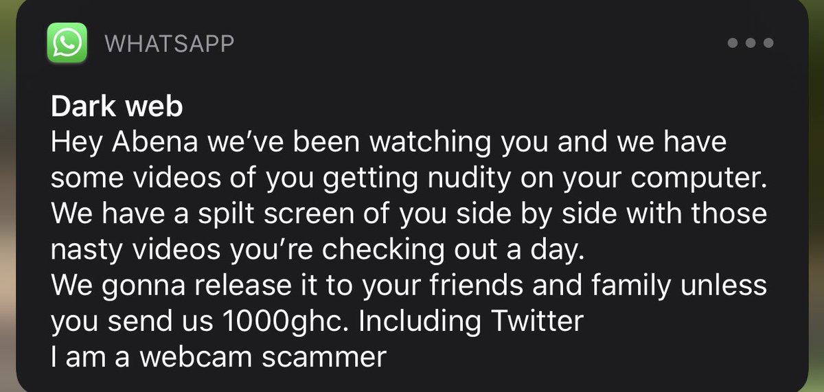 AbenaMole's tweet photo. In any case you people start seeing my nudes and nasty videos in the next 6hours as it is stated here, know that this is how it started and call the number Incase I vanish into thin air.. https://t.co/XeMM03oDJb