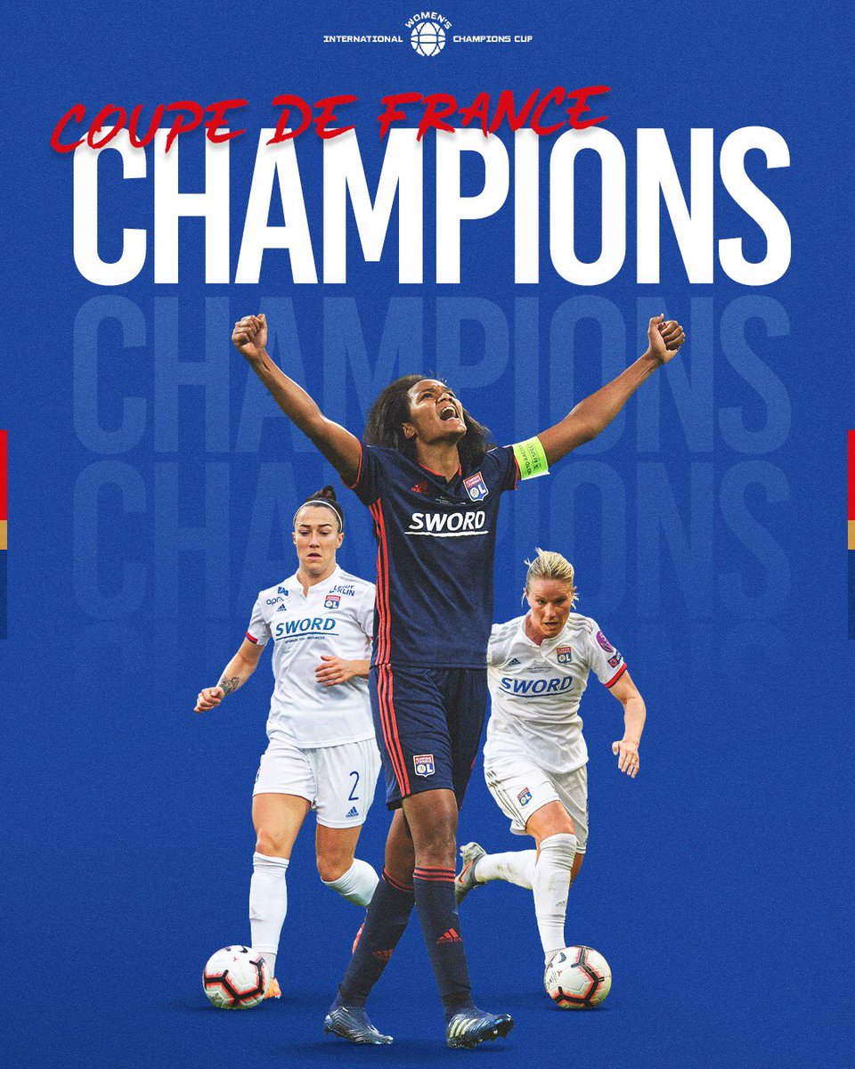 Women S Icc On Twitter Olfeminin Are Coupe De France Champions For The 9th Time