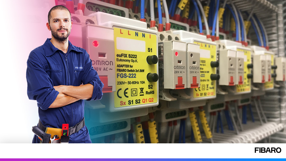 fibaro_global's tweet photo. #INSTALLERS❗️ Placing FIBARO modules in #Eutonomy euFIX adapters on a DIN rail means no more problems with hardwiring and safety issues ✅ Faster #smarthome installation and lots of time saved guaranteed 😊 Check it out! https://t.co/vse8J38KsP