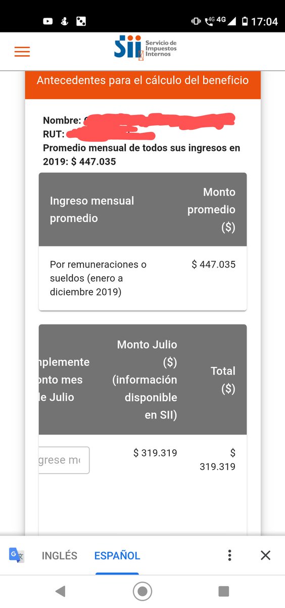 don_gonza's tweet photo. @SII_Chile Como se explica que para solicitar el bono aparezca un promedio y para solicitar el crédito aparezca otro? https://t.co/XuUabeQAOZ