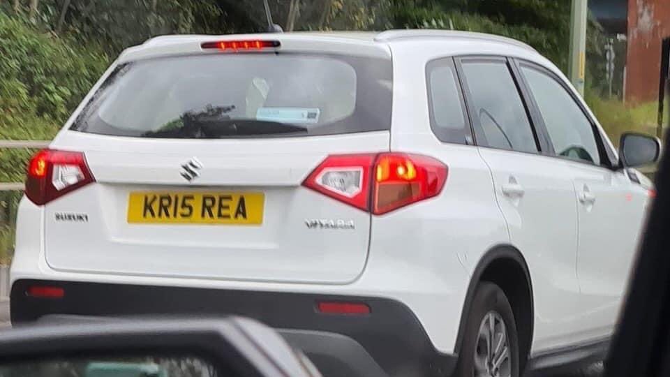 FunnyRegPlates's tweet photo. He’s setting off a bit early #chrisrea https://t.co/16XtIFf8pp