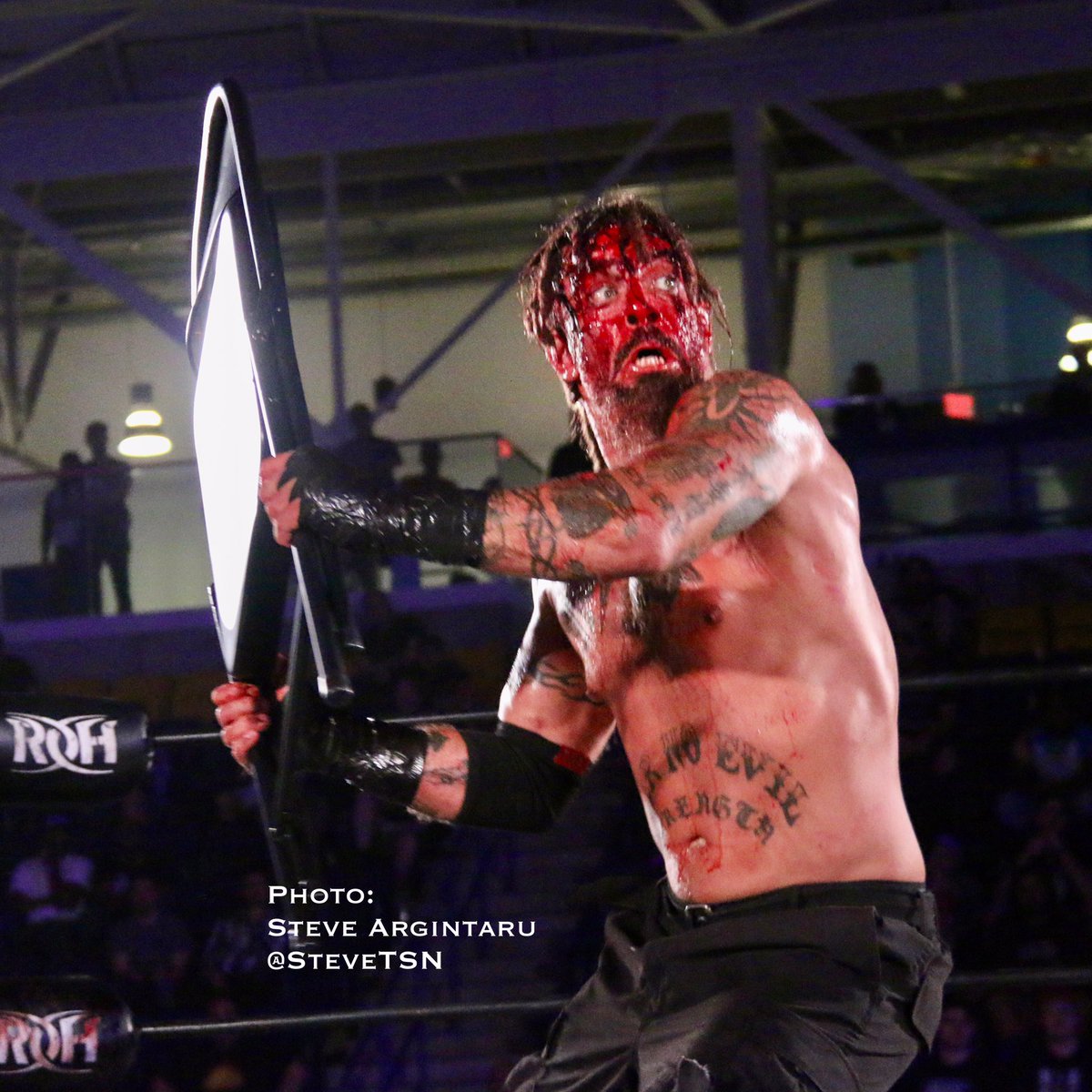 SteveTSN's tweet photo. @ringofhonor On my list:
One year ago today, the #LadderWar between the Briscoes and Guerrillas of Destiny for the #ROH World Tag Team Championship.
Main event of Summer Supercard in Toronto. https://t.co/uvlTImls1B