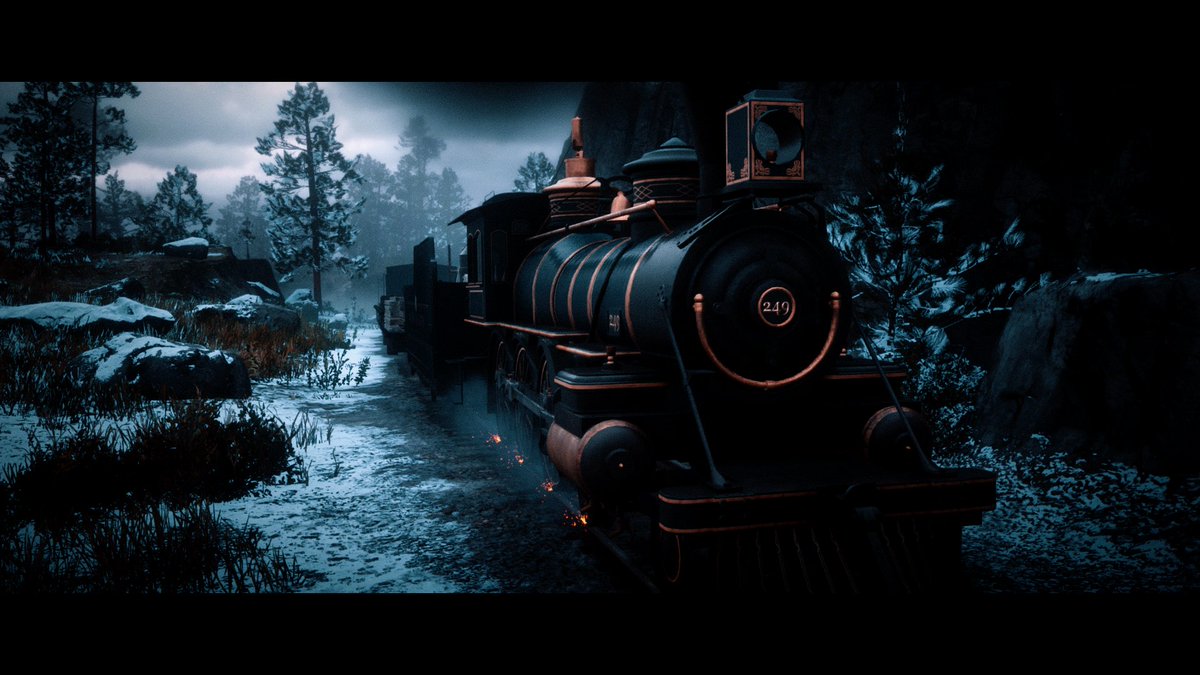 First and third edited. Tried my hand at some watermarking. Only on the third image, though. Need to learn to export that watermark to other edits without doing it again. Enjoy  #RDR2Photomode  #RDR2  #RDR2Online  #RedDeadOnline  #RedDeadRedemption2  #PS4share