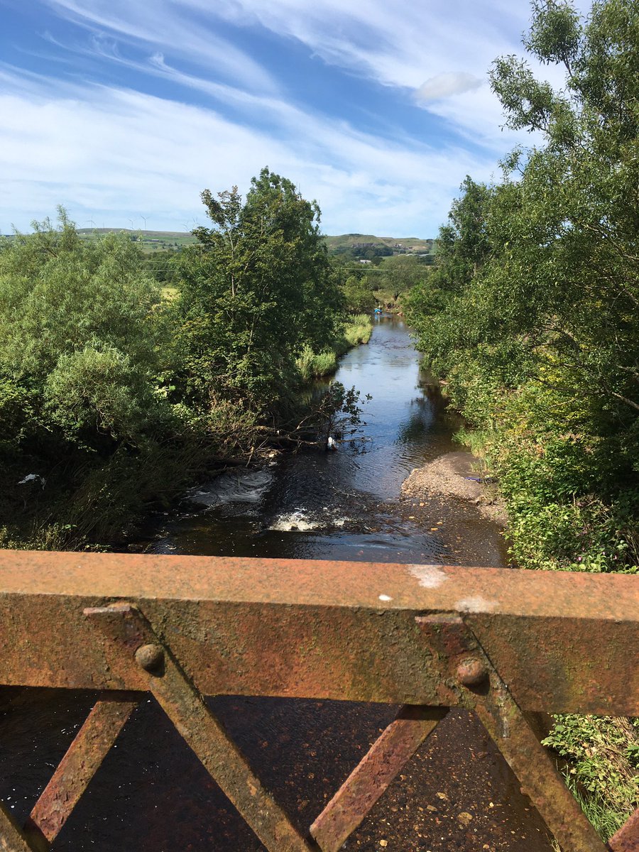 Anthea_Dickson's tweet photo. Walking from #Kilbirnie to #Dalry along the old rail line this afternoon with those interested in a good, safe, off road #Route7 #cycletrack. Great underfoot, no flood risk, ideal route straight to Dalry Station, beautiful views, easy to upgrade. 🤔 #linkcommunities #plugthegap https://t.co/i0uPjEJL5Q