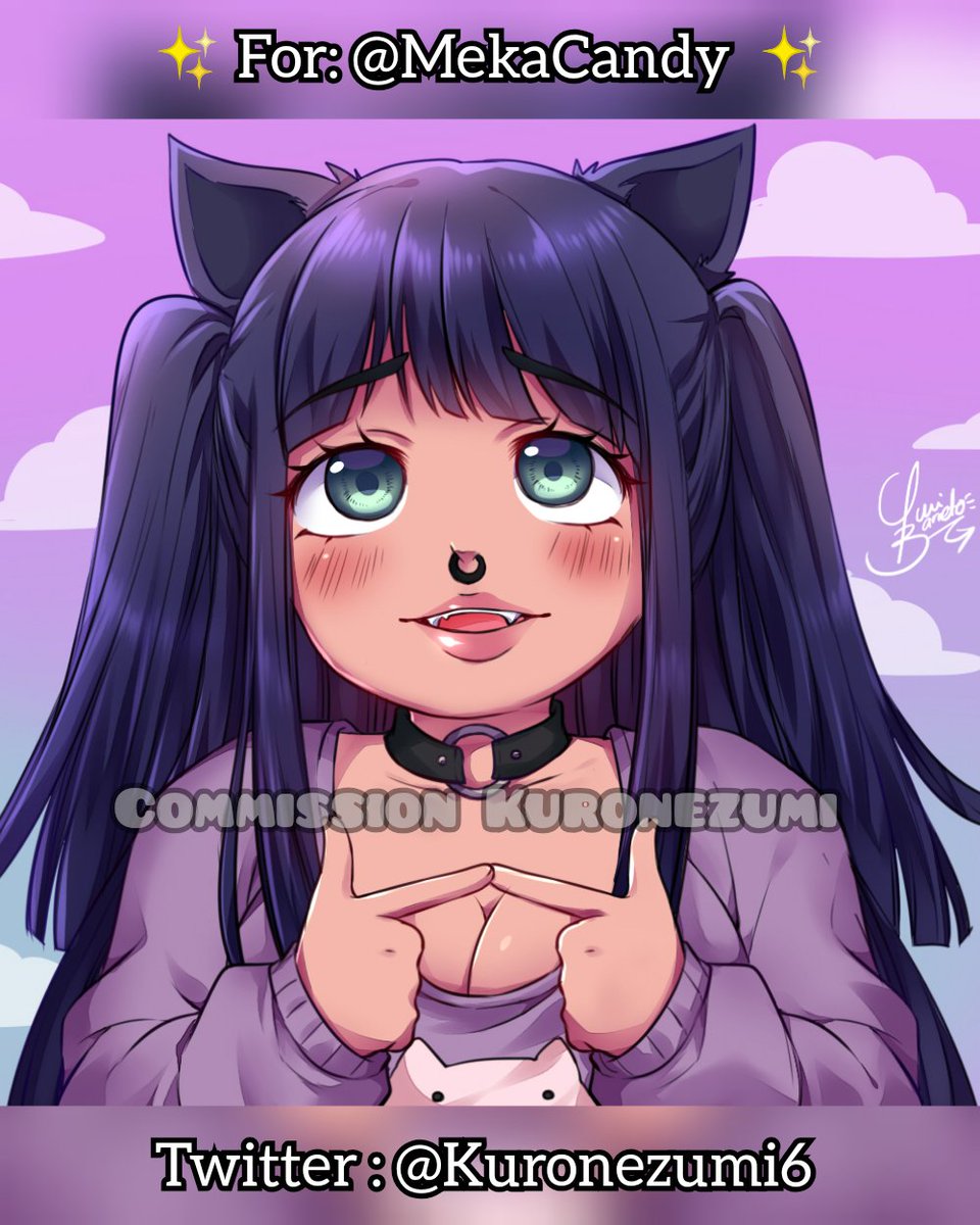 Kuronezumi6's tweet photo. Perfile soft-shading commission finished and delivered! 🤩🤩🤩
For @MekaCandy , thanks you! ✨
#commission #commissionsopen #perfile #cute #kawaii #oc #originalcharacter #artist https://t.co/bhInsomSaD