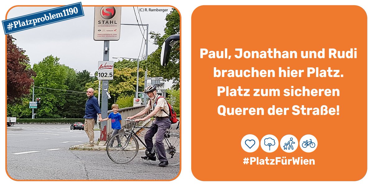 platzfuerwien's tweet photo. Die Hartäckerstr. ist kein guter Fleck für Menschen zu Fuß oder auf dem Rad, denn auf 600 Metern Länge gibt es hier keine einzige sichere Stelle zum Queren der Straße.
BV @heyDanielResch ist sich des Problems bewusst, möchte aber nicht handeln.
#Platzproblem #PlatzFürWien https://t.co/8WJMpXOxU2