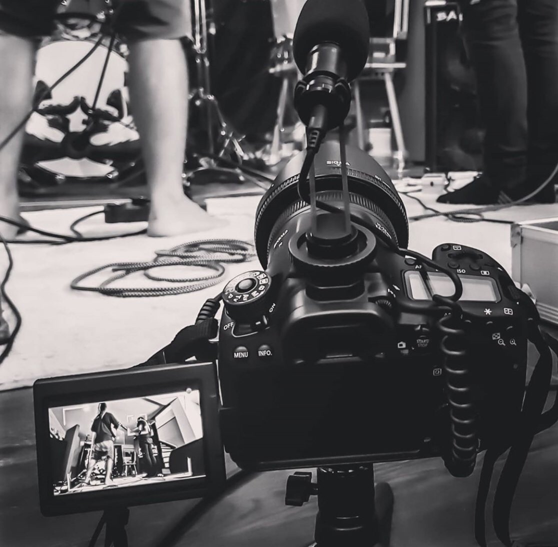 Some more #bts of <a href="/BondsOfMara/">Bonds Of Mara</a> making new music 🎧🎬