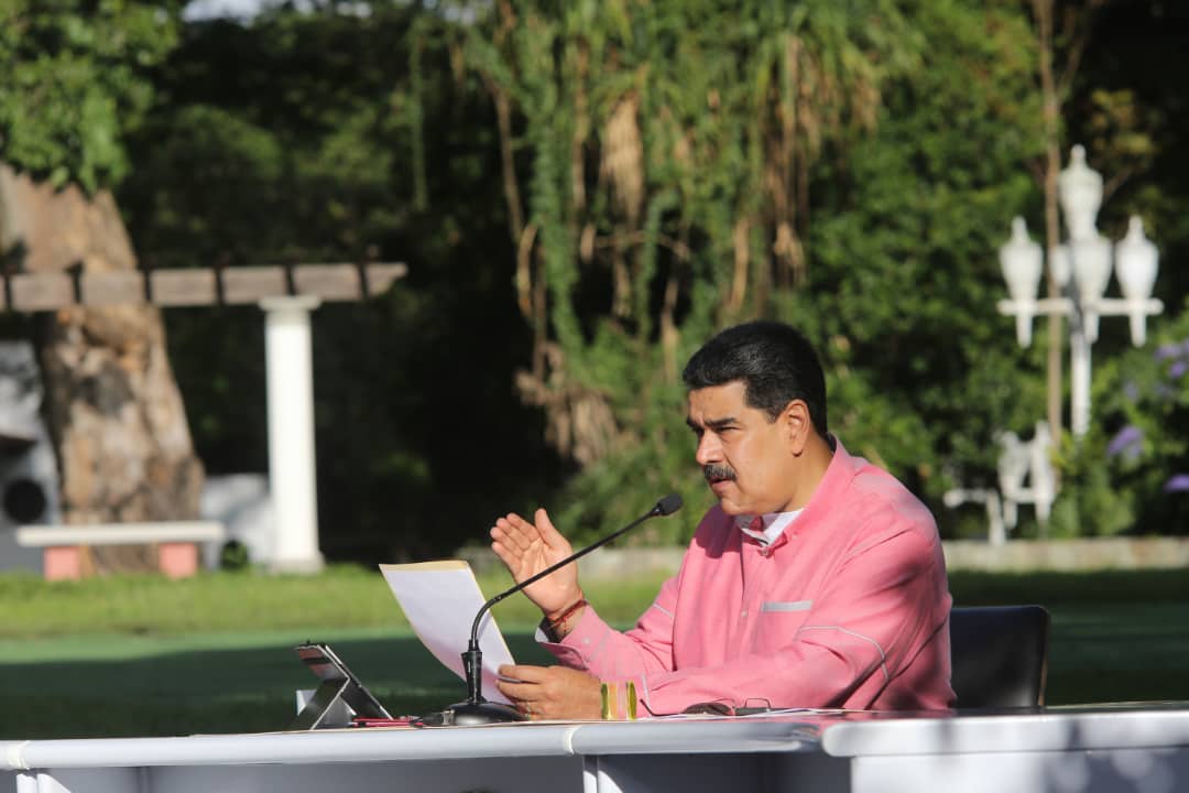 Cancilleria_ve's tweet photo. Presidente @NicolasMaduro firmó decreto de Estado de Alarma por un lapso adicional de 30 días.

#AmorYProtecciónAlPueblo https://t.co/nNtffBLtC2