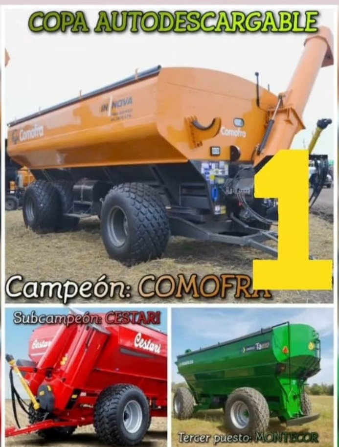 vientonortesa's tweet photo. Mil gracias a los clientes por confiar en @Comofrasrl, con errores y aciertos, un equipo de buena gente..
#AgriculturaArgentina
#Cosecha
#IndustriasComofra https://t.co/X0CJLJSu1K