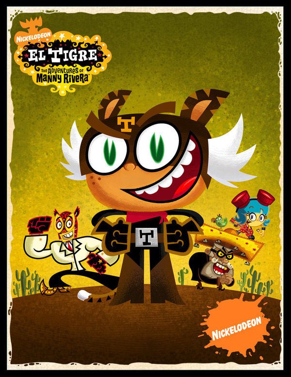 mexopolis's tweet photo. Since we have been talking about it and I have every single piece of art ever created for the whole enchilada, who wants to see an “Art of El Tigre, The Adventures of Manny Rivera” book? I know I do! 

I’m down if @NickAnimation wants to do it. https://t.co/N2gOb6Y8vj