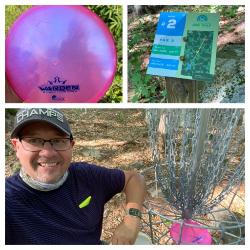 RockRoberge's tweet photo. First Ace today! Waterville Valley, hole 2. #BeDynamic #DynamicDiscsSquad https://t.co/yRI4PxgQiQ