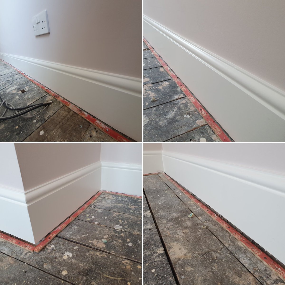 Jenthedecorator's tweet photo. A new nursery completed for a baby girl on the way
From a dark blue Grey to @JohnstonesTrade cova plus vinyl matt in #lostlove
Ceiling is @Tikkurila_UK #Antireflex2
Woodwork undercoated in @JohnstonesTrade Aqua undercoat
Woodwork spray finished in @AnduraCoatings Titanium Satin https://t.co/7MRhAdu43e
