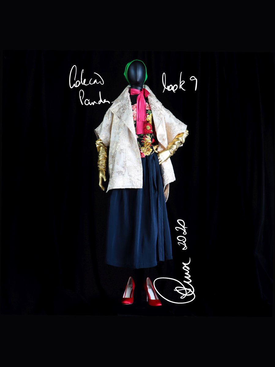 FauseHaten's tweet photo. Coleção Panda 
Look 9
Maxi Colete em jacquard metalizado
Camiseta estampa flores 

#fausehaten #coleçãopanda2020 #moda #fashion #tafeta #renda #lace #moleton #fleece #couture #hautecouture #fashionphotography #fashionphoto #fotografiademoda https://t.co/oO4ii5TkTk