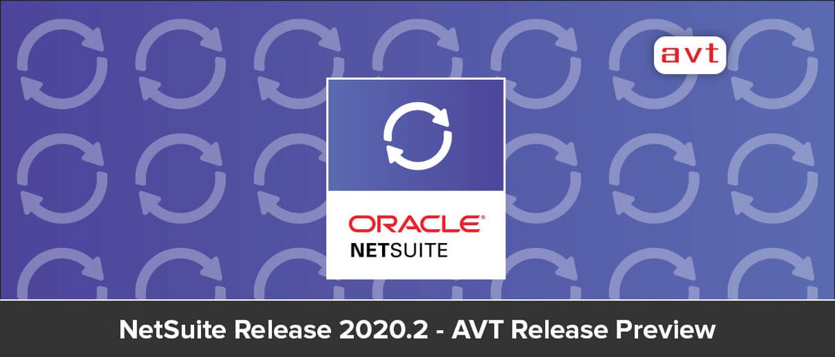 AVT_ANZ's tweet image. NetSuite Release 2020.2 - AVT Release Preview

We are pleased to advise that NetSuite will be releasing version 2020.2 in August 2020. The good news is you can access your New Release environment a few weeks prior to this date:
abvt.com.au/netsuite-relea…

#AVT #AVT_ANZ #AVTSupport