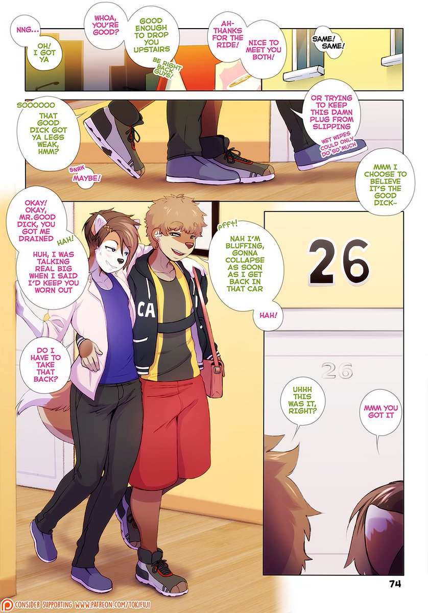 TheRealTokifuji's tweet photo. 1 page got all the dialogue 8D

Consider supporting here! https://t.co/85shIE9hcj

#furryart #comics #webcomic https://t.co/GFukcbI4UC