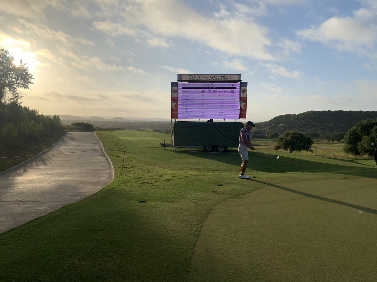 MWilliamsGolf's tweet photo. What a fun 4 rounds at the Texas Amateur! Mid-Am status cannot come fast enough! @TexasGolfAssoc @BootRanch https://t.co/lpQsi8QjdB
