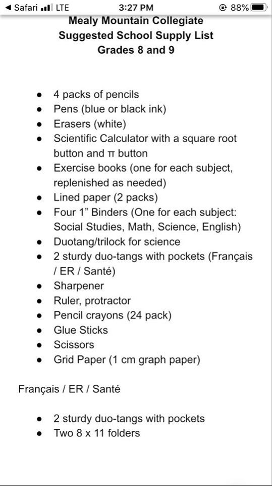 robdkennedy's tweet photo. MMC Supply List https://t.co/q20wtlMUUH