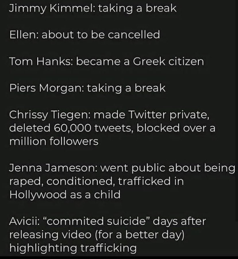 World9The's tweet photo. Its all true and its all making since .... we question and they hide or retaliate...the truth is being heard ...if you need links to anything ill gladly tag you ... spread the truth until the children are safe #SaveTheChidren  #pedogate #pizzagate #pedowood #deepsate #Illuminati https://t.co/LCEpv8TG7G
