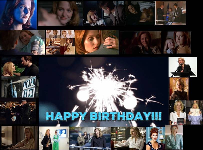 Happy Birthday Gillian Anderson! 