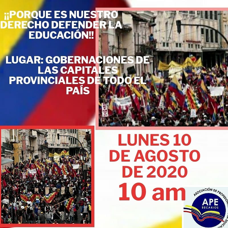 ABESEEcuador's tweet photo. #10AgostoPlantón
#9y30amGobernacionesProvincialesEcuador
#Pagoinmediatoabecarios
#decreto1040nosirve
#becariosabandonados
#AsoABESE
#BecariosSinPagos
@elcomerciocom @eluniversocom @el_telegrafo @Lenin @RichardM_A @teleamazonasec @EcuavisaInforma @tctelevision @RTSEcuador https://t.co/154uSwjIOd
