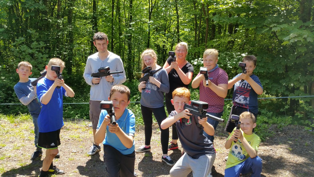 taskforcepb's tweet image. ❇️ Laser Tag:  No bruises - just adventure!! ❇️

▶️ Electronic Tag Guns
▶️ No additional ammo costs
▶️ No safety gear
▶️ Accurate to 300m
▶️ No disputes – guns register when you are hit
▶️ Never run out of ammo or gas

taskforcepaintball.co.uk/laser 

#summerinwales #lasertag