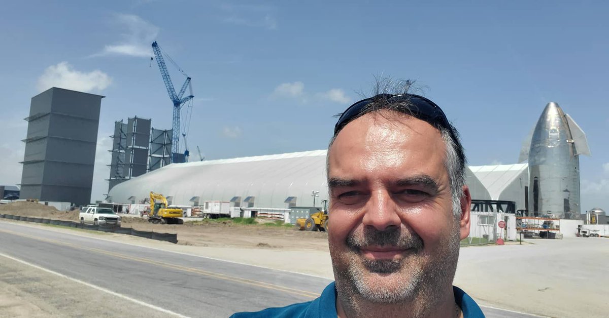 DD_UAL's tweet photo. SpaceX launch and test facility by Brownsville TX. We Did not see @elonmusk ,but it is an amazing site non the less. Must come back to watch a launch. Can't wait. https://t.co/DEW8aR6MOx
