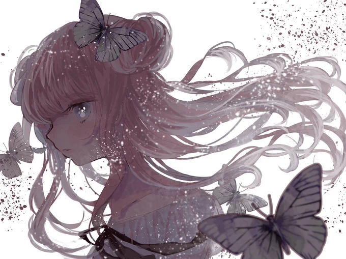 逆光の絵が好き 