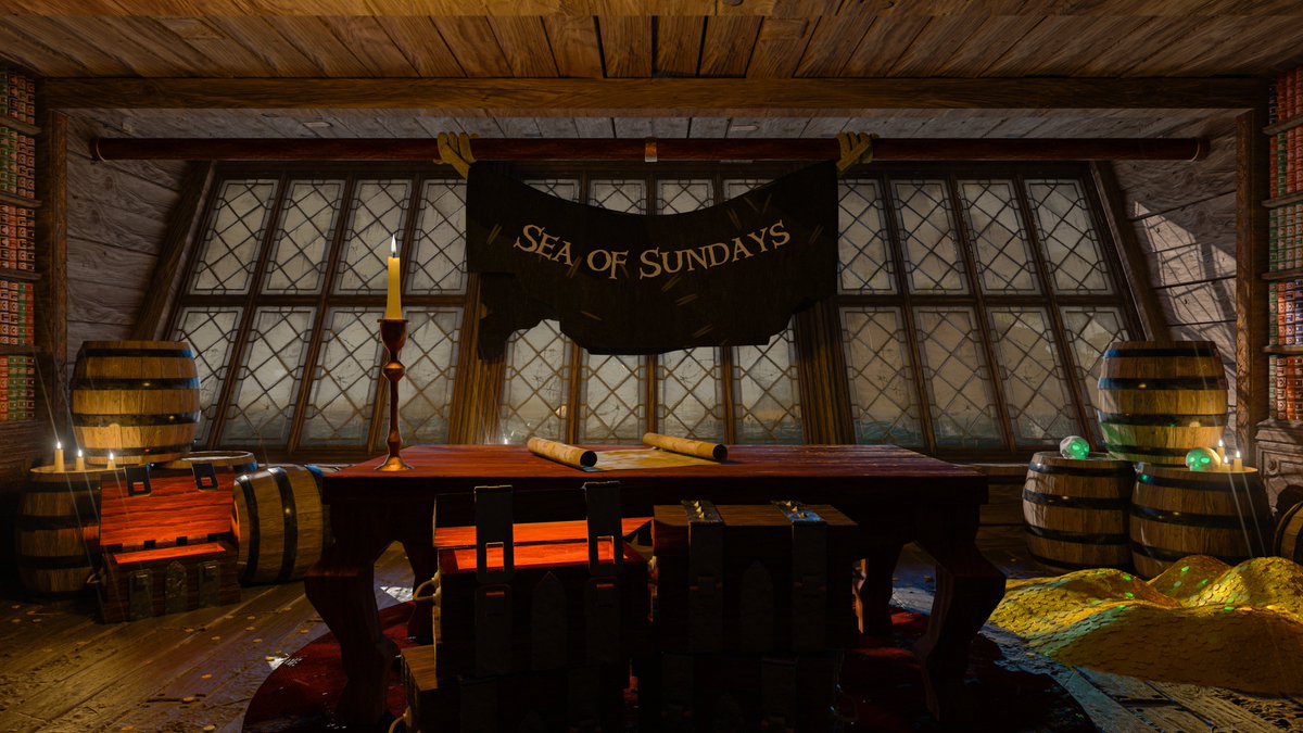 FluxedEdge's tweet image. A @SeaOfThieves themed render, for @CShayPlayz's #SeaOfSundays stream! Check him out here: twitch.tv/cshayplayz 

#Cinema4D, #SubstanceSource, #OctaneRender @OTOY