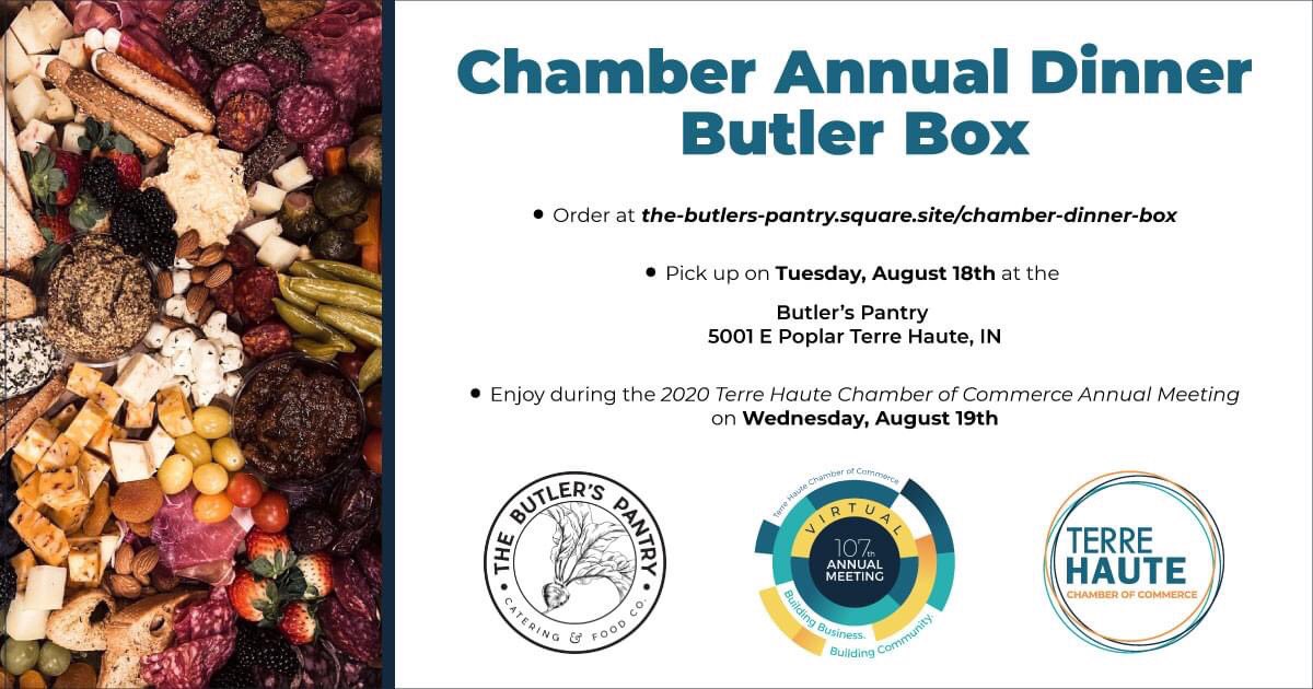 THCofC's tweet photo. Do you like cheese? Do you like snacks? Do you like to support small business? Then we have just the thing for you!!! Check out the #butlerbox created by The Butler’s Pantry for our VIRTUAL Annual Meeting on @wthitv! Order and tune in August 19. #eatlocal #supportlocal https://t.co/F5T3jBFtcO