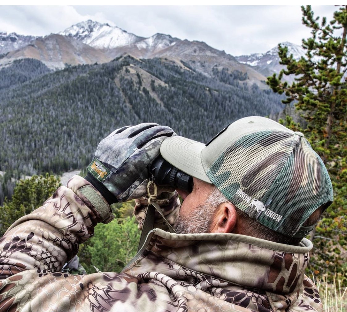 BisonUnion's tweet photo. Buster putting in time behind the glass. #bisonunion @kryptekoutdoors https://t.co/3JAr26zkmm