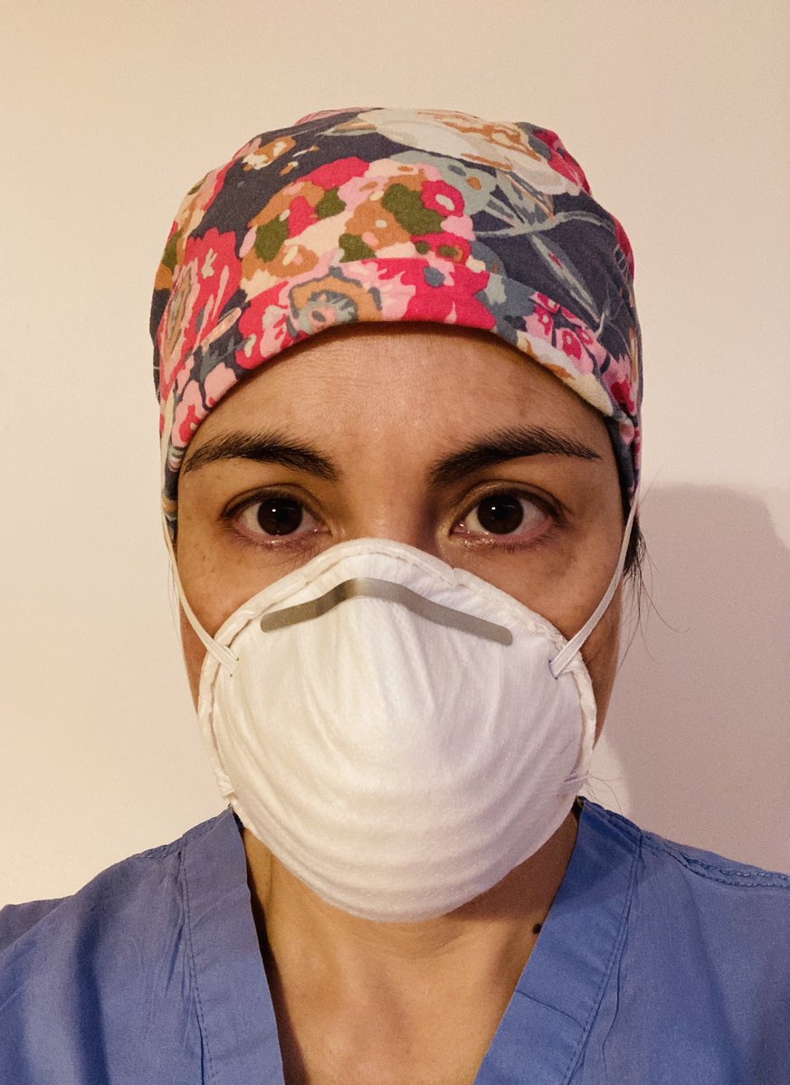 I spent 24hrs in this N95 doing 7 c-sections, 3 vaginal deliveries including one for twins, managed a severe postpartum hemorrhage, and spent another 2hrs in the OR with a GYN emergency. 

You can spend 30 min in a mask at the grocery store. 

#WearADamnMask #MasksSaveLives