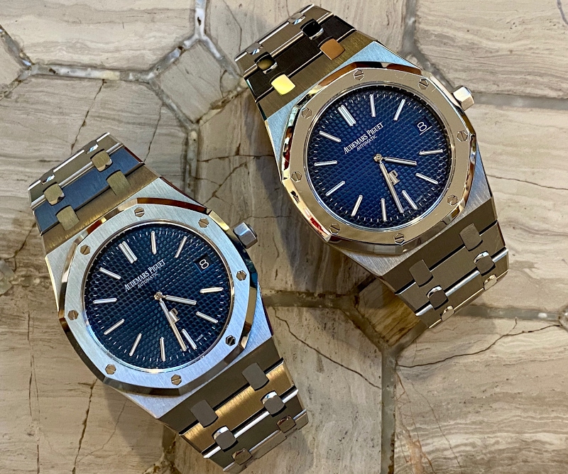 PuristSPro's tweet photo. 15202st &amp; 15202ip
https://t.co/8JLM9tfbxp
#AudemarsPiguet
#AP15202 #RoyalOak #RoyalOakJumbo https://t.co/9teUR1xmM2