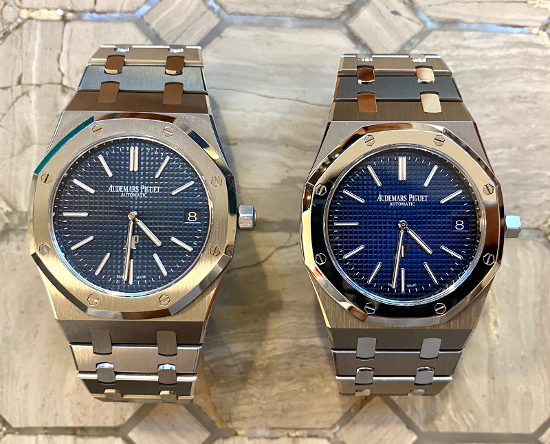 PuristSPro's tweet photo. 15202st &amp; 15202ip
https://t.co/8JLM9tfbxp
#AudemarsPiguet
#AP15202 #RoyalOak #RoyalOakJumbo https://t.co/9teUR1xmM2