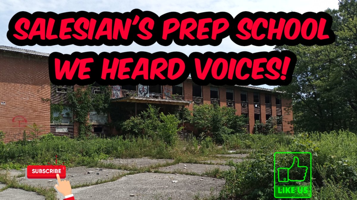 youtu.be/gPOIdcJgo3Q
Salesians Prep School!
New video just dropped be sure to tell us what you think!
#abandoned #haunted #abandonedplaces #paranormal