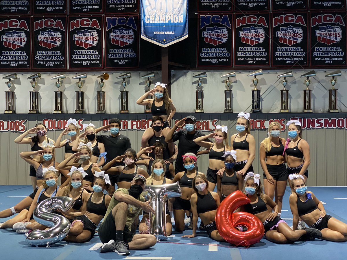 A huge THANK YOU to the amazing <a href="/iamgamestrong/">Luke Johnson</a> for our awesome routine we LOVE it thank you Luke!!! ❤️🖤 #st6