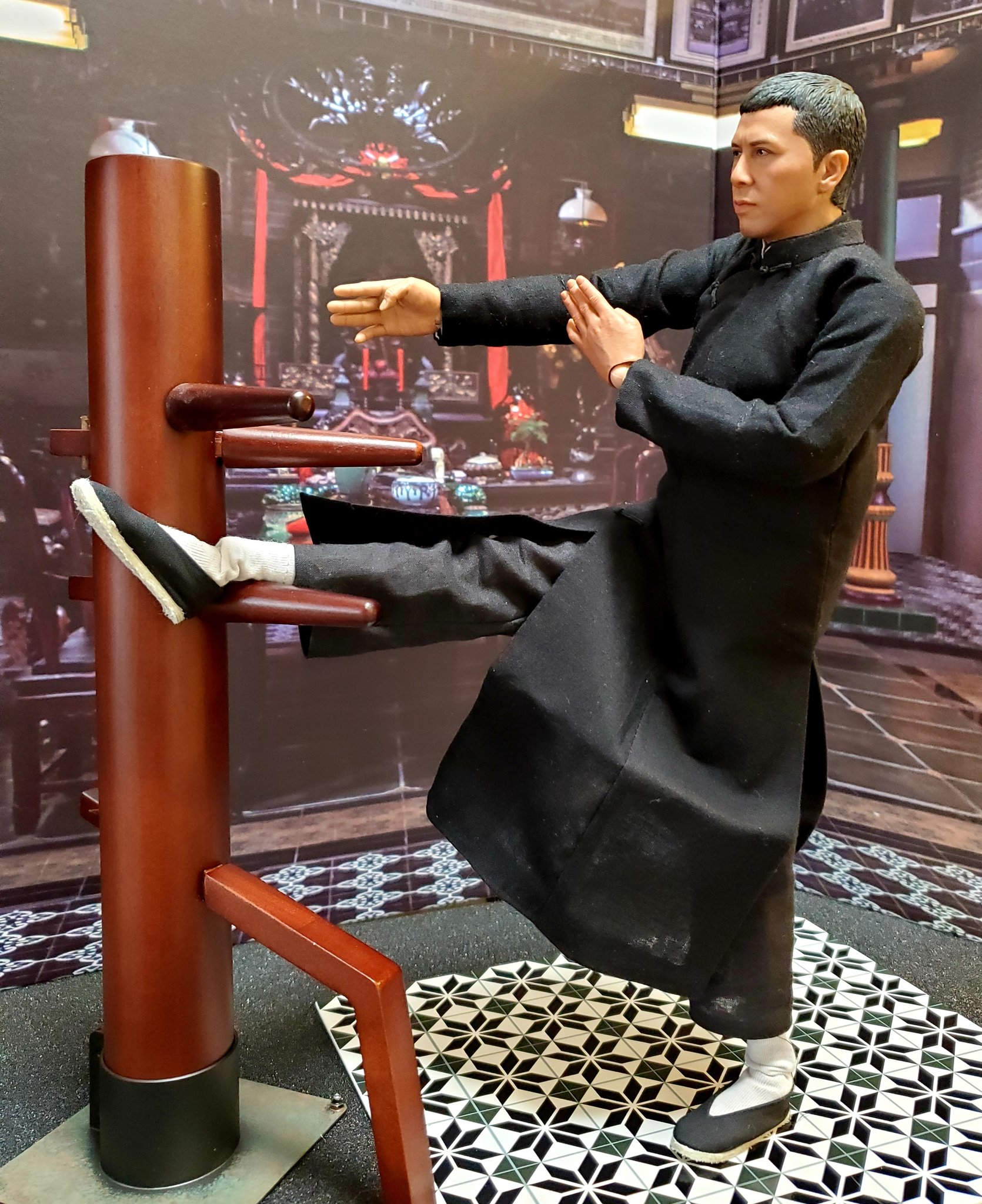 1/6 アクションイップマン風フィギュア 1/6 アクションイップマン風