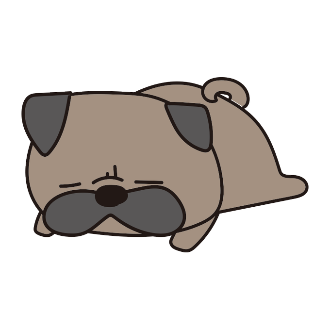 パグのtwitterイラスト検索結果 古い順