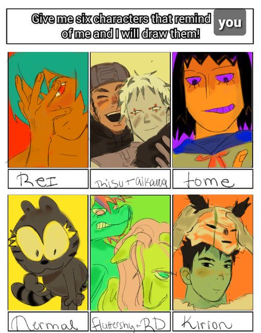 some personal favorites were pony aikawa catboy risu and nermal 