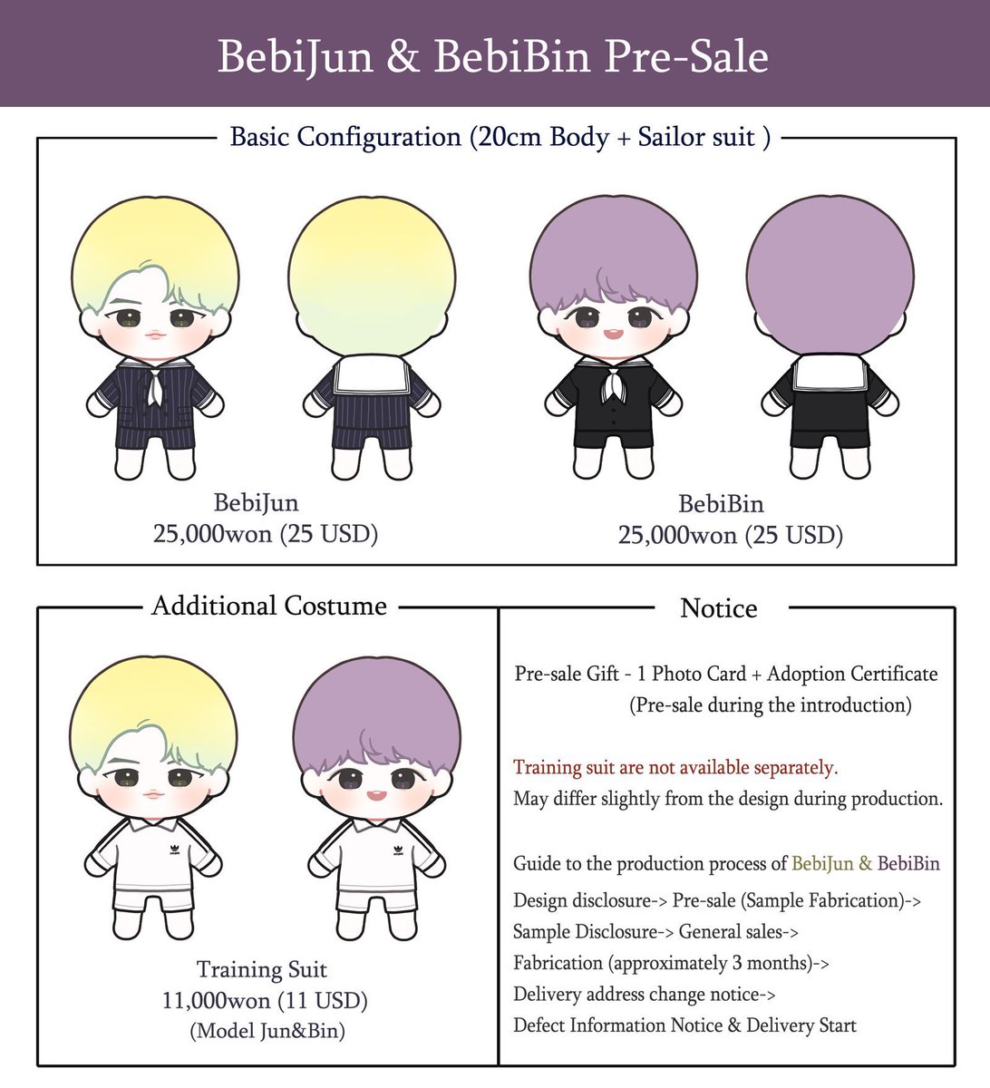 KsoulShop's tweet photo. [🇲🇨INA] Bebi Jun &amp; Bebi Bin
by
@Baby_JunBin

💰 240,000 IDR~~ (❌EMS &amp;TAX &amp; ✔️ DP) 
📅 16 Aug’ 20
📌 https://t.co/UEXl6kPMF1

#txt #txtina #txtdoll #ksoulshop_txt #ksoulshop_doll #yeonjun #soobin https://t.co/IcbNLaav9y
