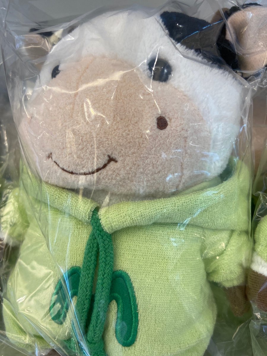 1階フェア】ぷーとんのお友達、子牛の「もーもん」の新商品が届きまし