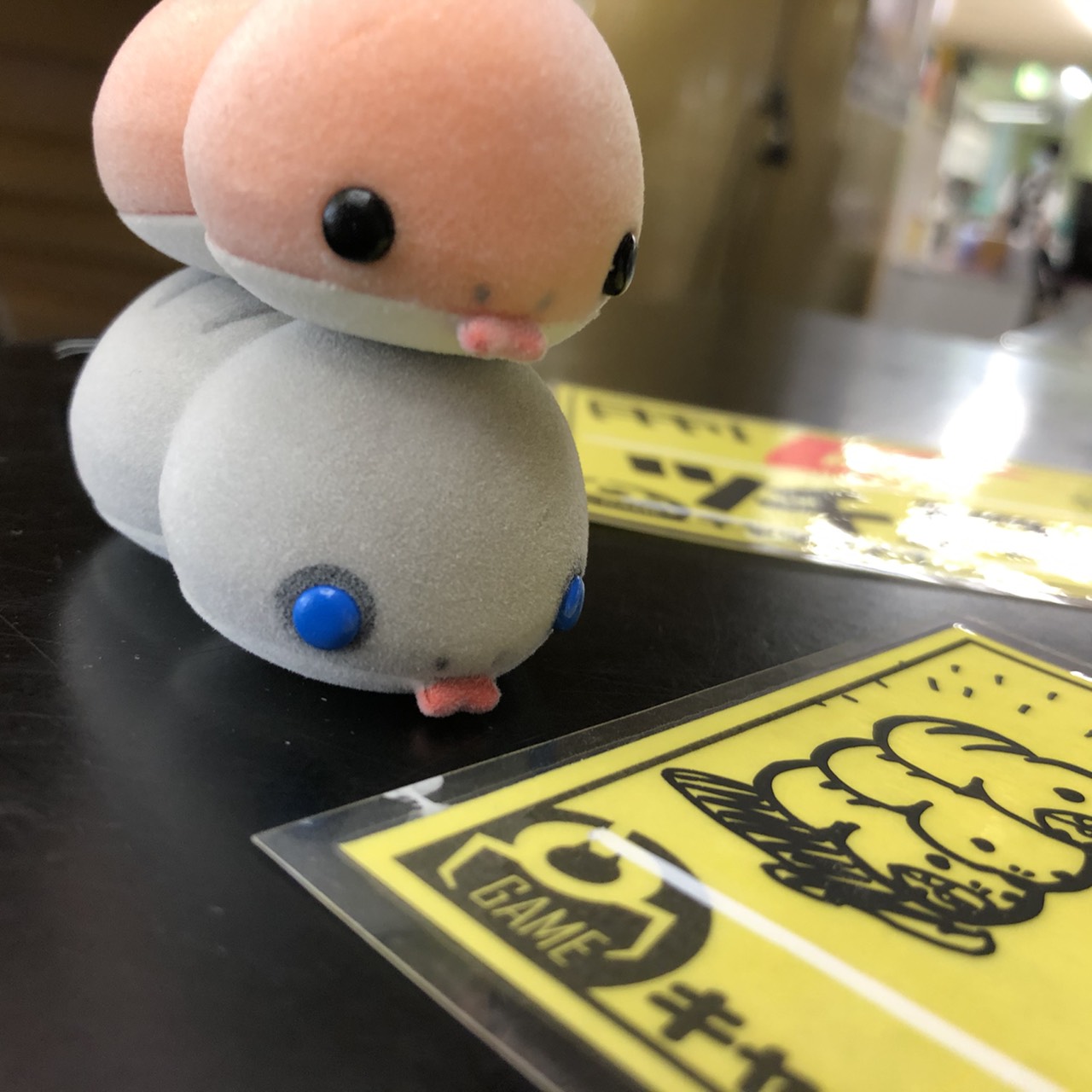 キャッツアイミュンヘン大橋店 プライズ情報 スタッフイチオシのこちら 月刊ムー より ツチノコ もふっとフィギュア 現在好評稼働中です 今回の ツチノコ は3種 しかも重ねて置ける手乗りサイズ 表面は思わず撫でたくなるさらっとした手触り