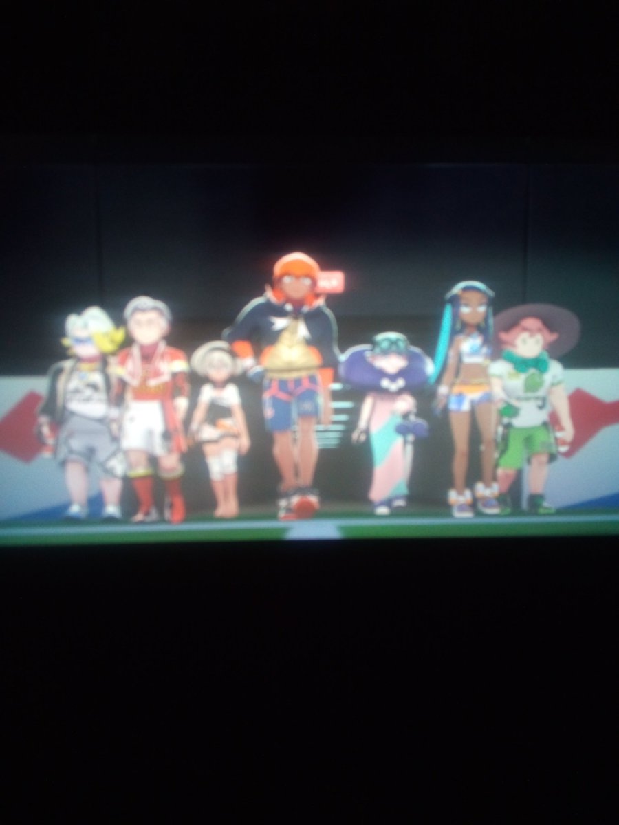 So Chairman Rose was the announcer for this event!  The Gym Leaders had an incredibly sick scene for their entrance!  The 3rd pic features apparently all but one Gym Leader, though. 