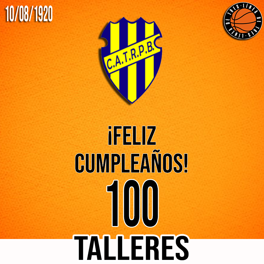 🎉 ¡FELIZ CENTENARIO TALLERES!
Un día como hoy, pero hace 100 años, se fundaba Club Atlético Talleres Rosario Puerto Belgrano (Villa Gobernador Gálvez).
Por muchos años más de pasión y gloria, salud 🏆.