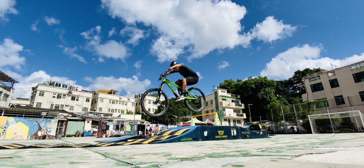 Keep practicing at own bike club during COVID days...