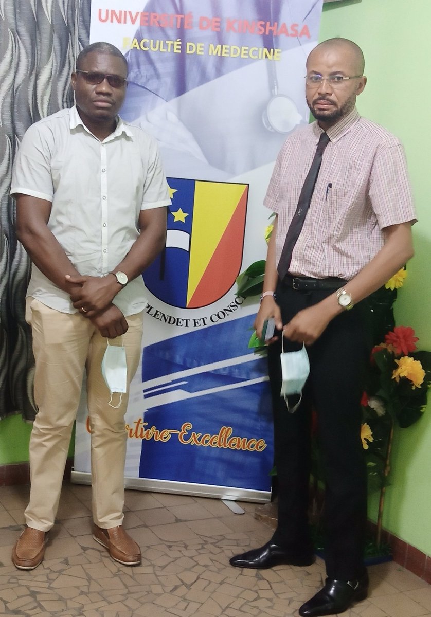 FellyMbula2's tweet photo. Jour J-5 de la grande rencontre solennelle où les médecins vont réfléchir sur le devenir de leur propre et chère corporation! L'ESCM était là à la Fac Médecine avec le Doyen le Prof Dr Kayembe pour les derniers mis au point! https://t.co/wn7acauBVs