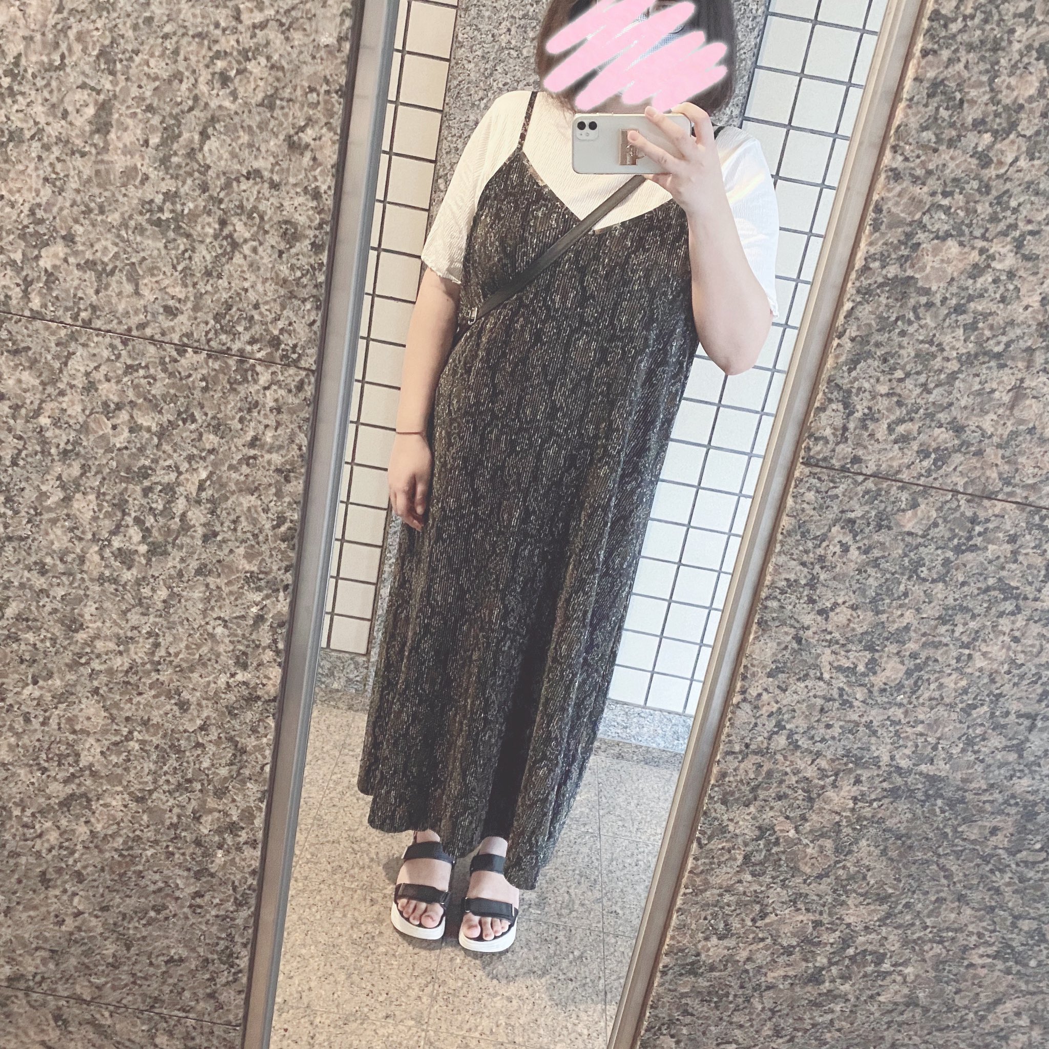𝕂𝔸ℕ𝔸𓂃 𓈒𓏸 Ootd Tops プチプラのあやさん One Piece しまむら Sandal プチプラのあやさん この前購入したペイズリー柄プリーツキャミワンピ プチプラのあや あやらー あやらーコーデ しまむら T Co S50gswfvcd Twitter