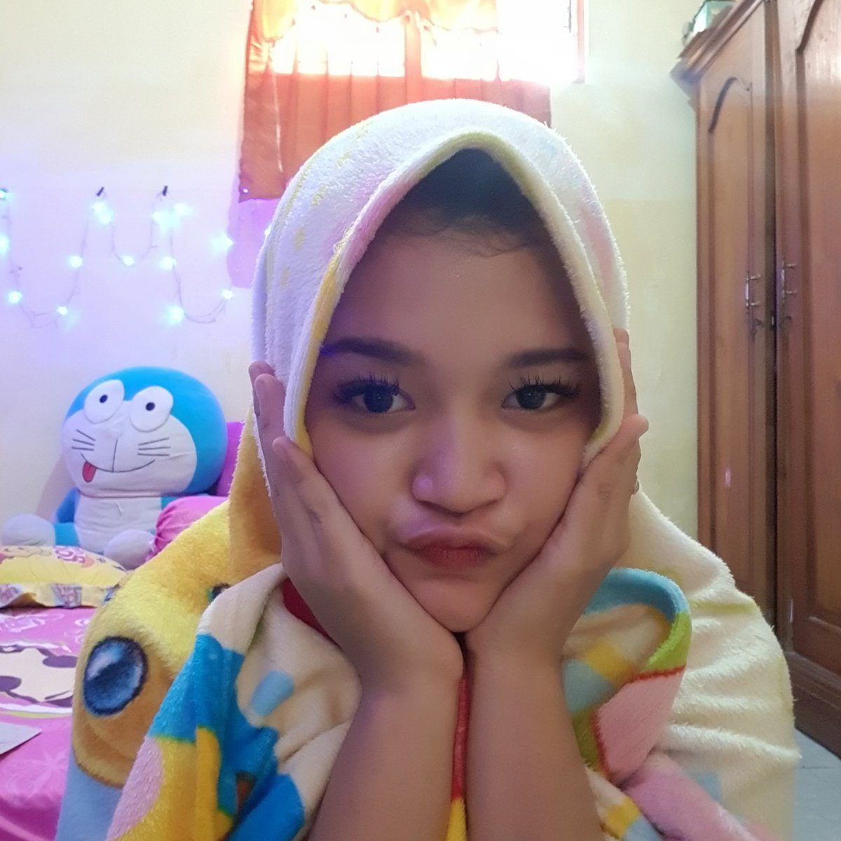 vanisiapk's tweet image. Maafin kelakuan gila Kekasimu ini yaa 😌🦋😂