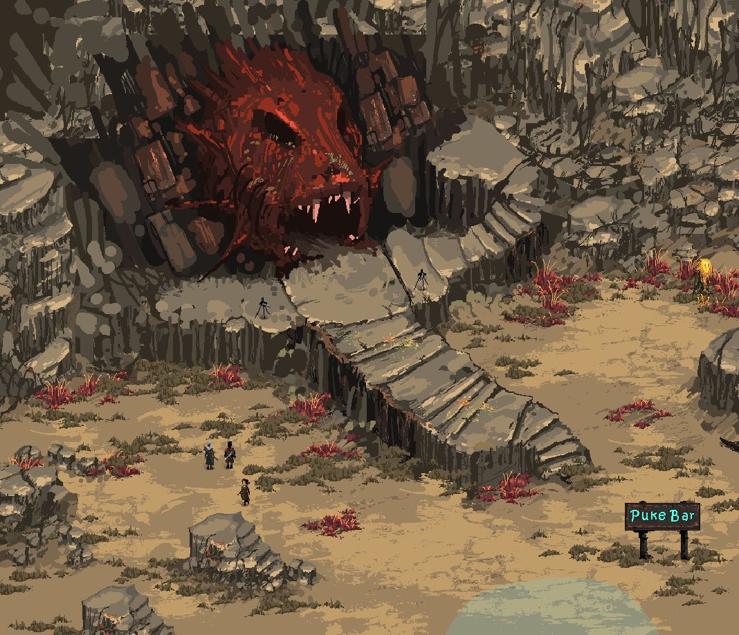 talecrafter's tweet photo. Development update for @DeathTrash, in case you missed it:
https://t.co/gT3gcKPbSC

I can't wait for you to play this game. (Once it's ready.) It's becoming all I ever hoped it to be. https://t.co/cjfiea0ZIj