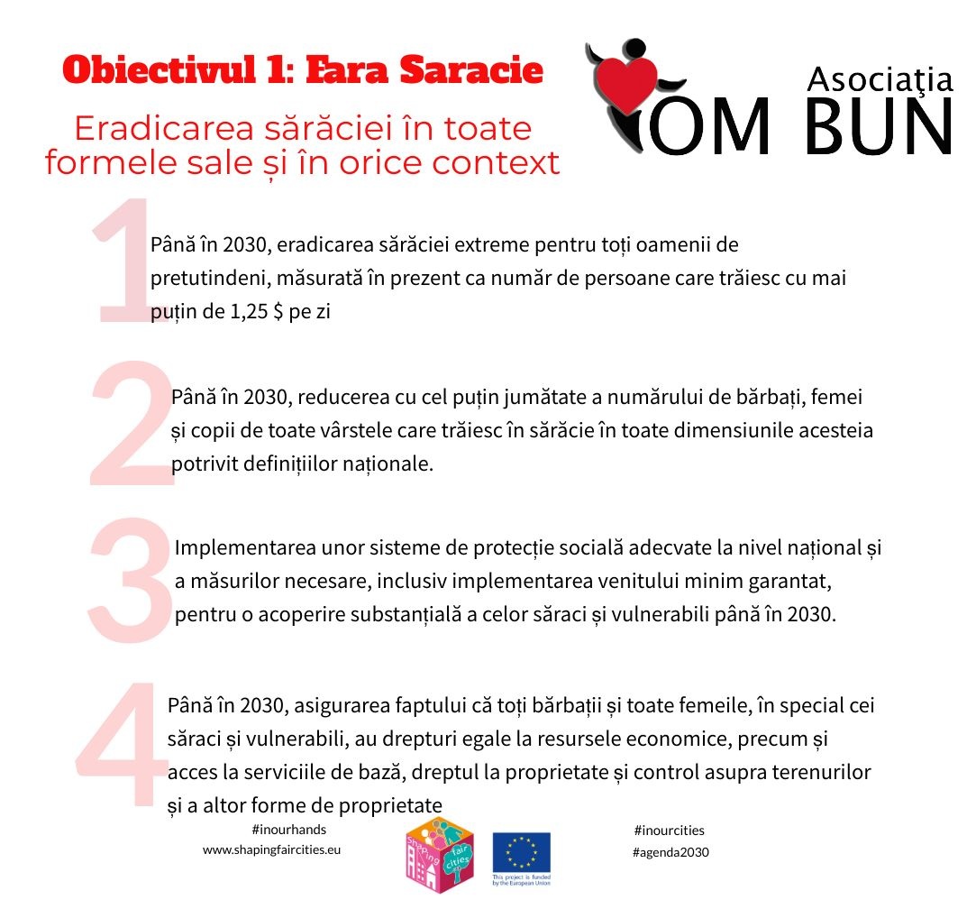 Allforoneonef12's tweet photo. #Agenda2030 Obiectivul 1: Fără sărăcie 🌏
Eradicarea sărăciei în toate formele sale și în orice context!
https://t.co/rSkaVJtADY
#SDGs #shapingfaircities #faircities #itisinourhand #InOurHands https://t.co/PJkgQB7iVo